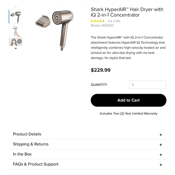 New Shark Hyper Air - Picture 2 of 3